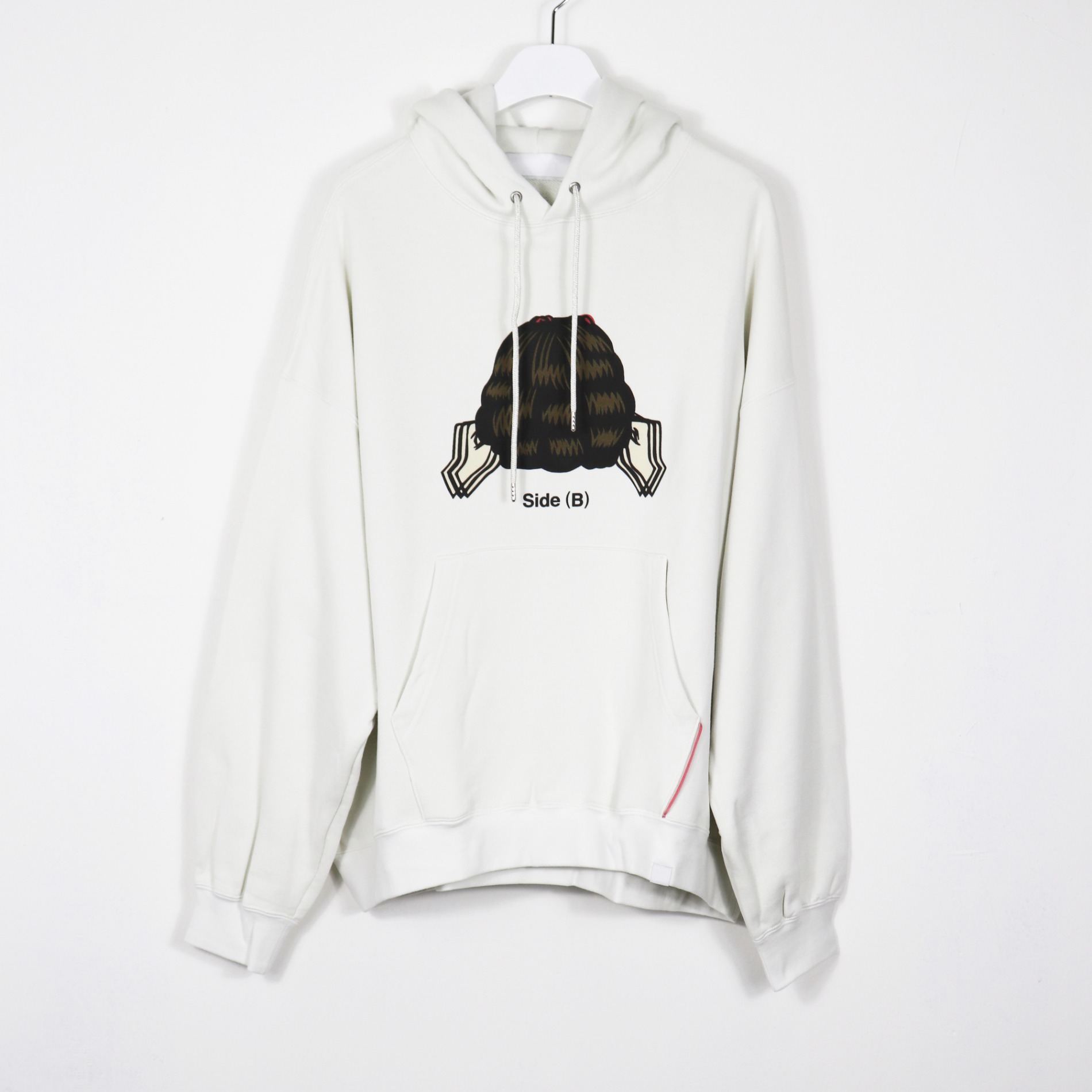 NEONSIGN SWITCH SNOW WITHE HOODIE WHITE