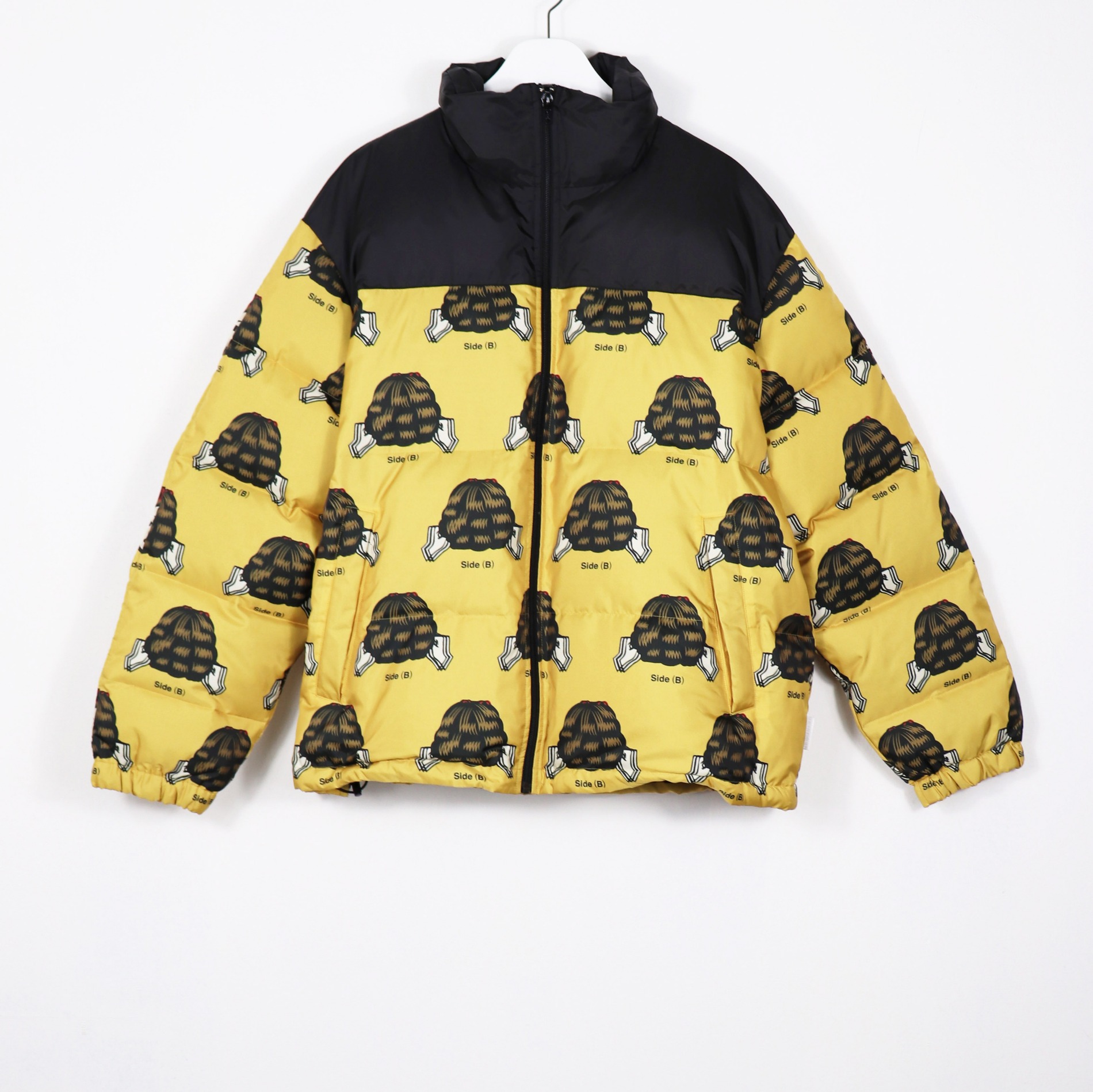 NEONSIGN SWITCH SNOW WHITE DOWN JACKET YELLOW