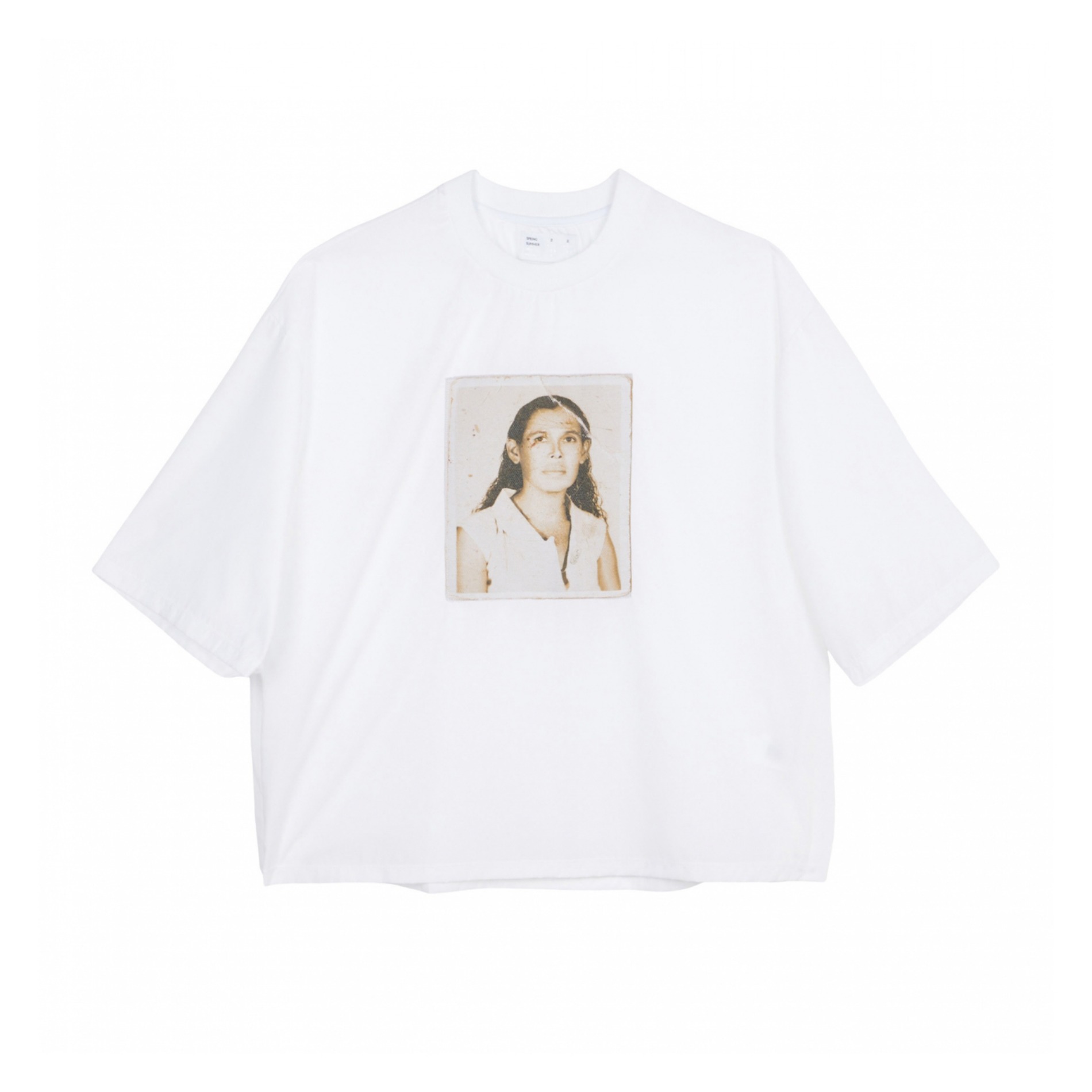 SS22 4SDESIGNS WIDE S/S SHIRT WHITE