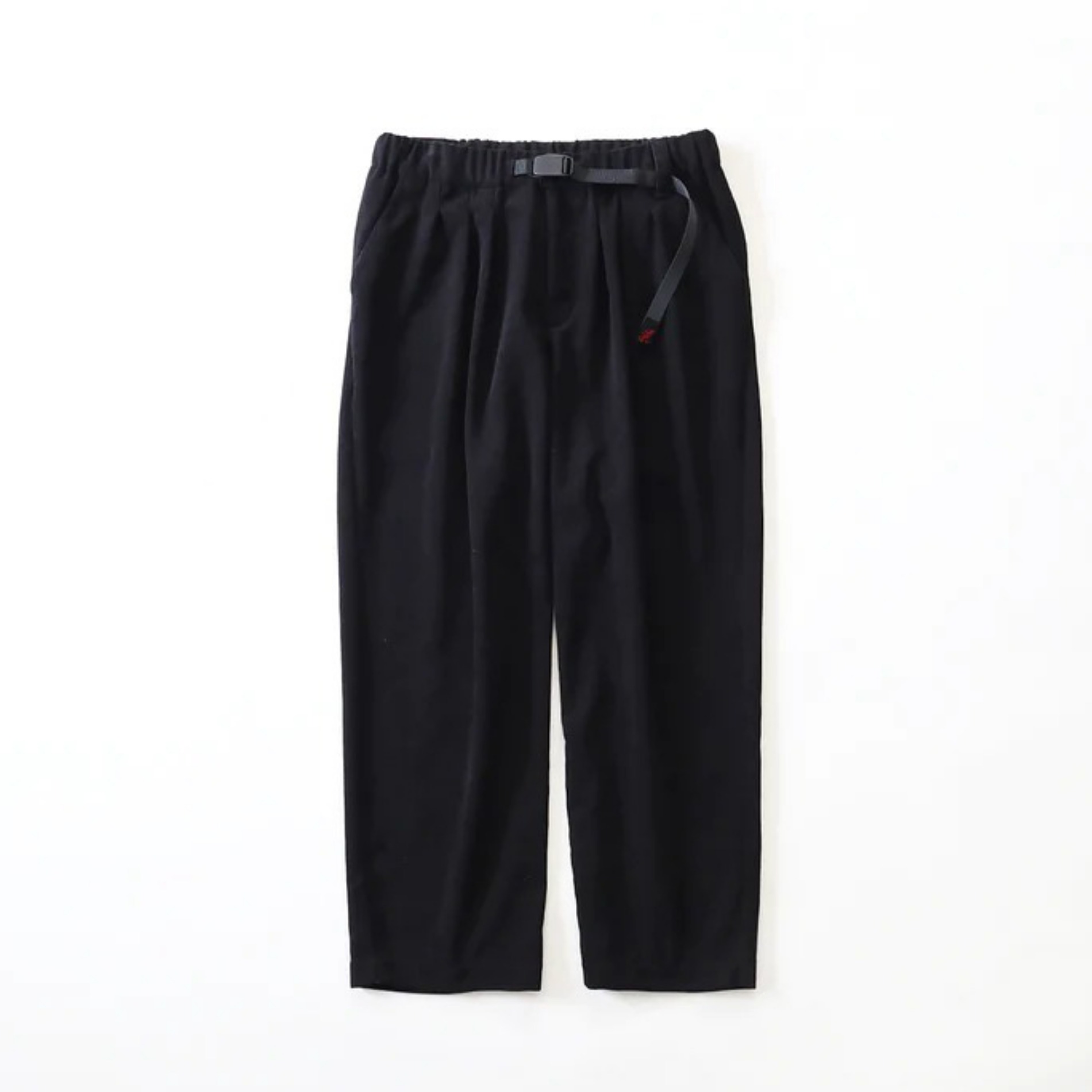 AW22 WHITE MOUNTAINEERING X GRAMICCI CORDUROY WIDE TAPERED PANTS BLACK