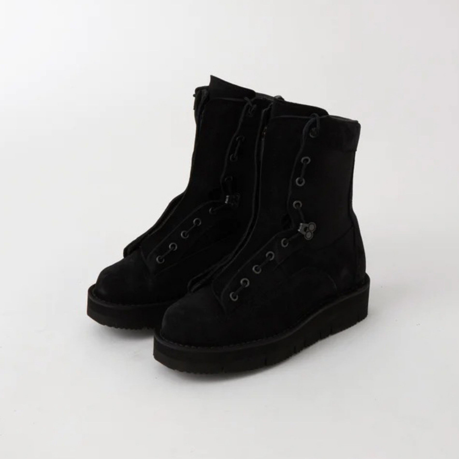 AW22 WHITE MOUNTAINEERING X DANNER COMBAT BOOTS BLACK