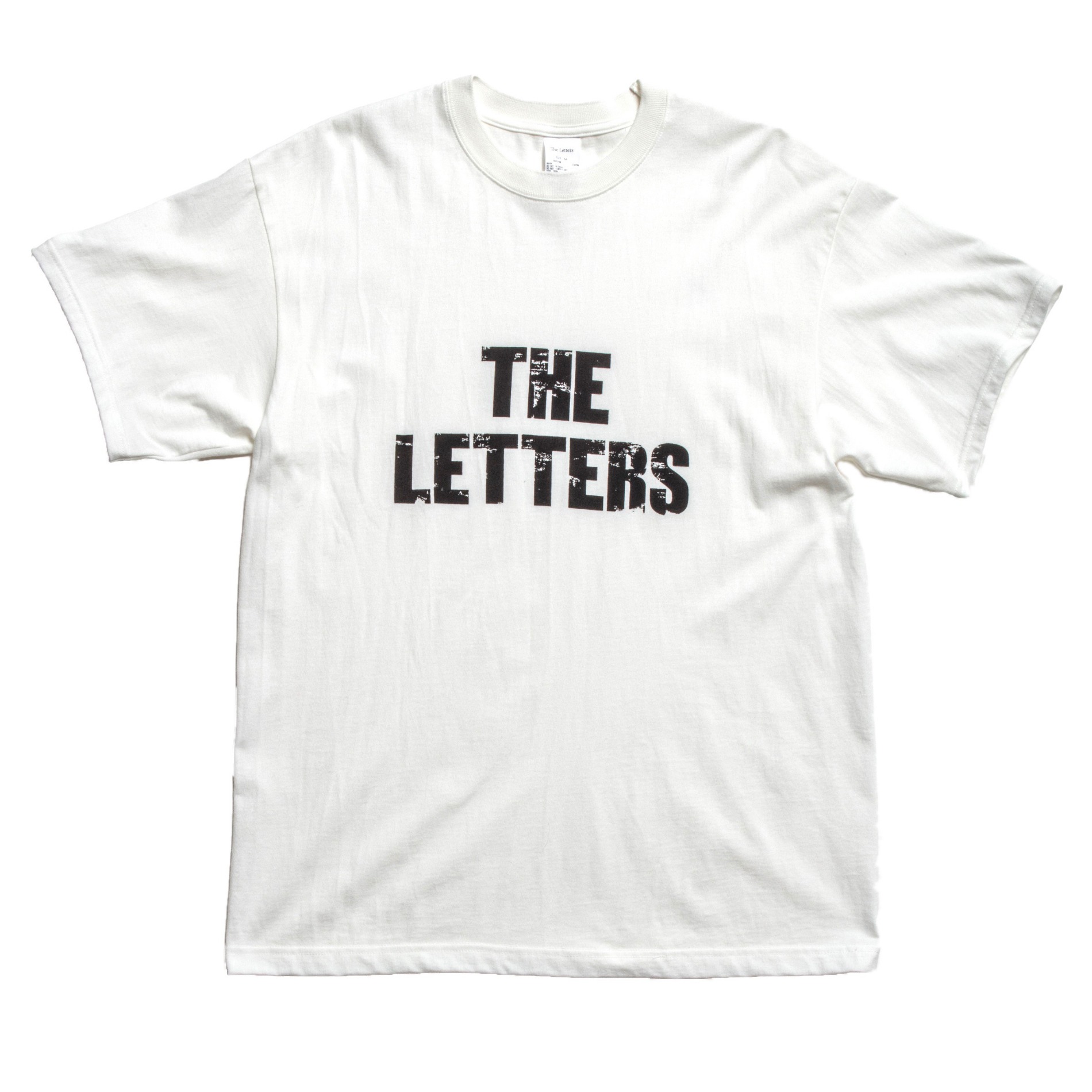 AW22 THE LETTERS TANGUIS COTTON T-SHIRT WHITE