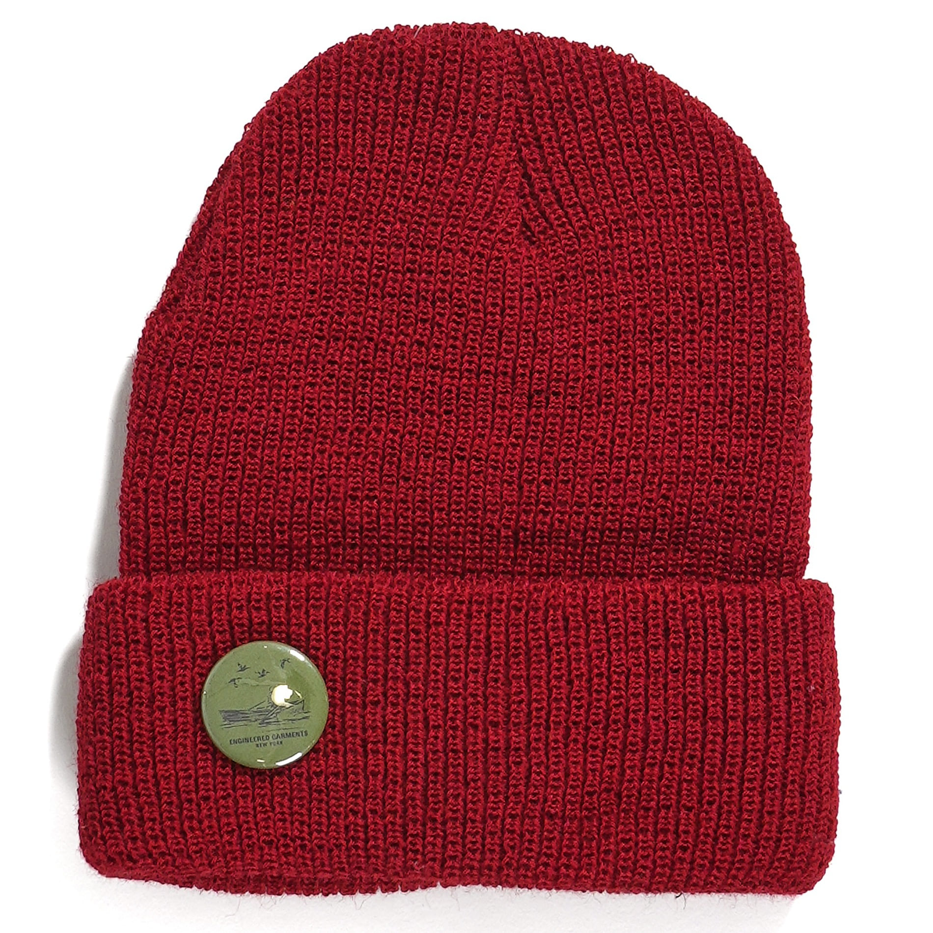 AW23 ENGINEERED GARMENTS  WOOL WATCH CAP RED