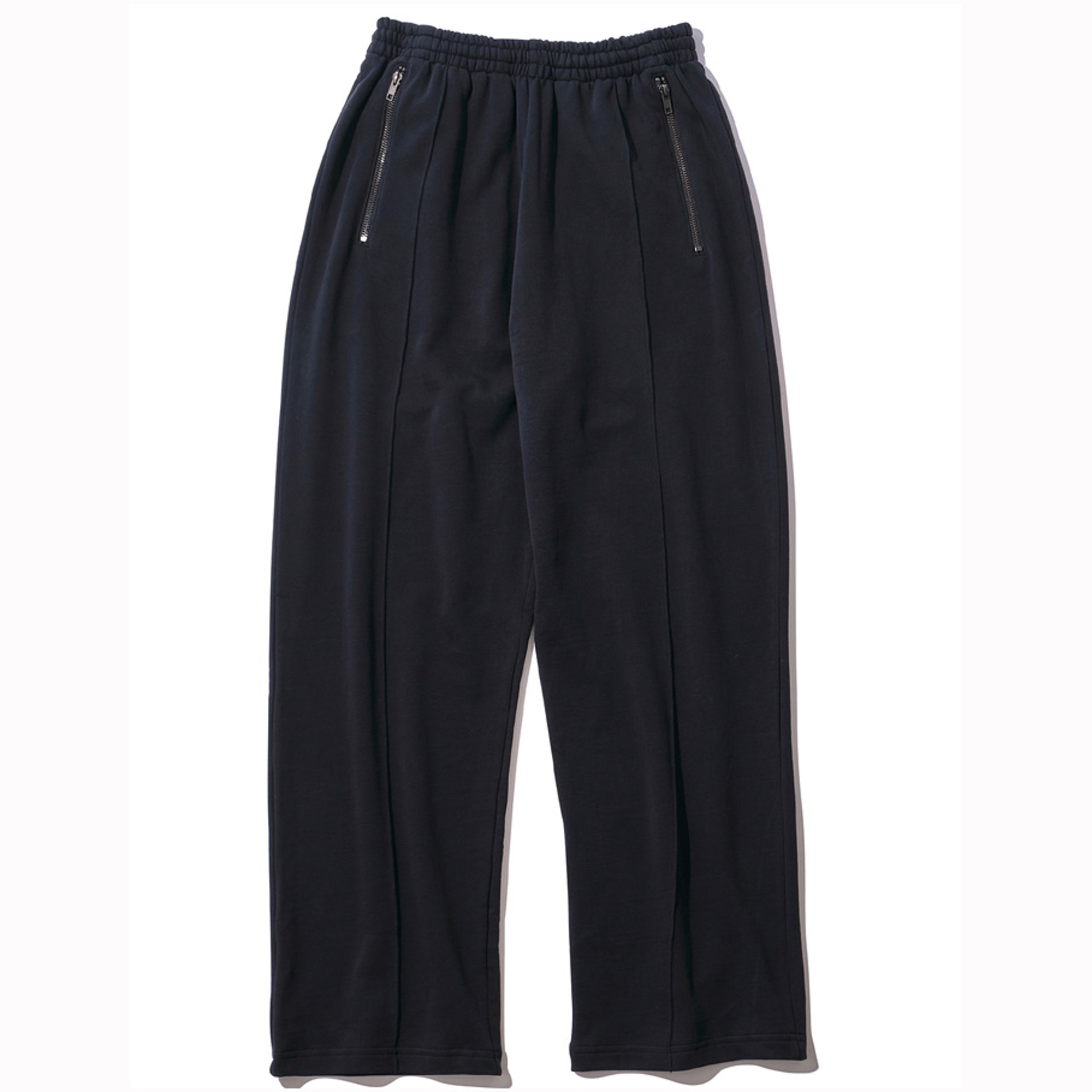 WILLY CHAVARRIA  PIN TUCK SWEAT PANT BLACK